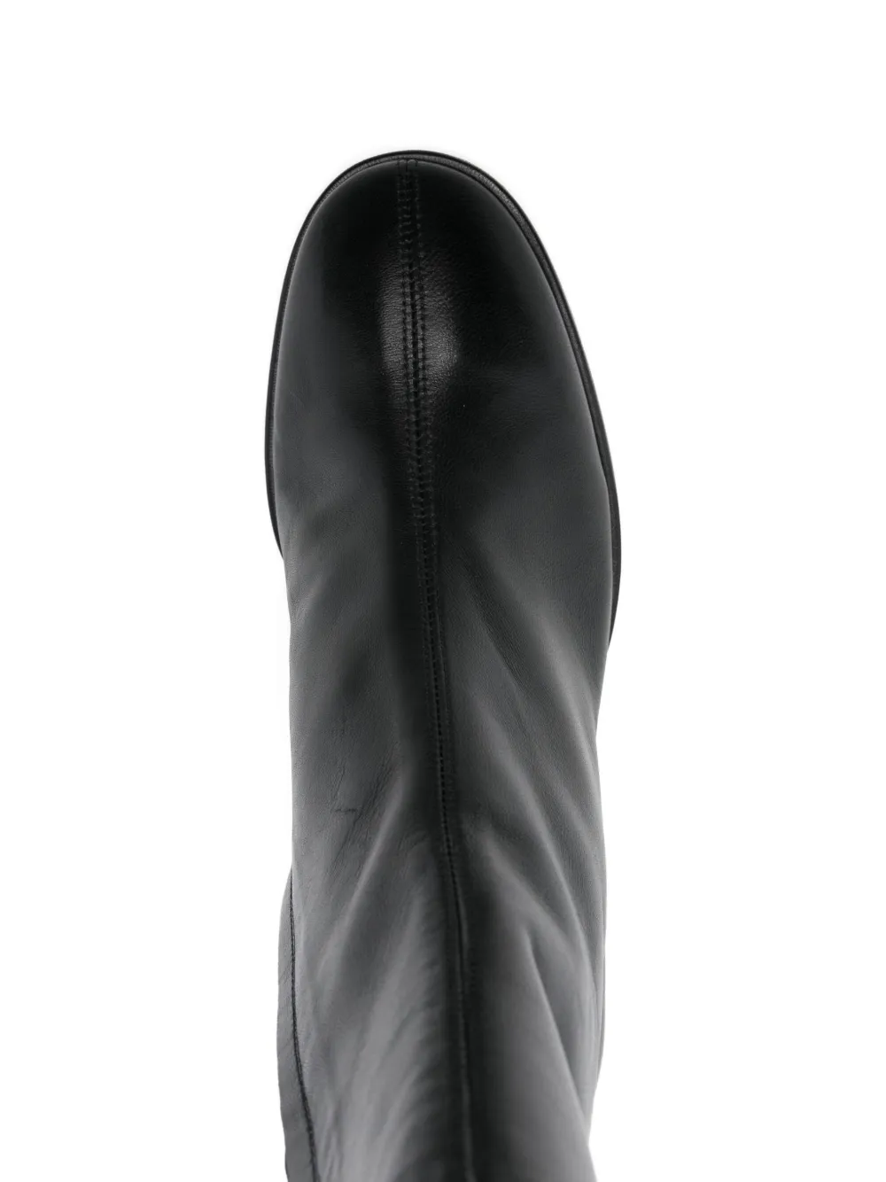 Aeyde 65mm leather ankle boots Zwart