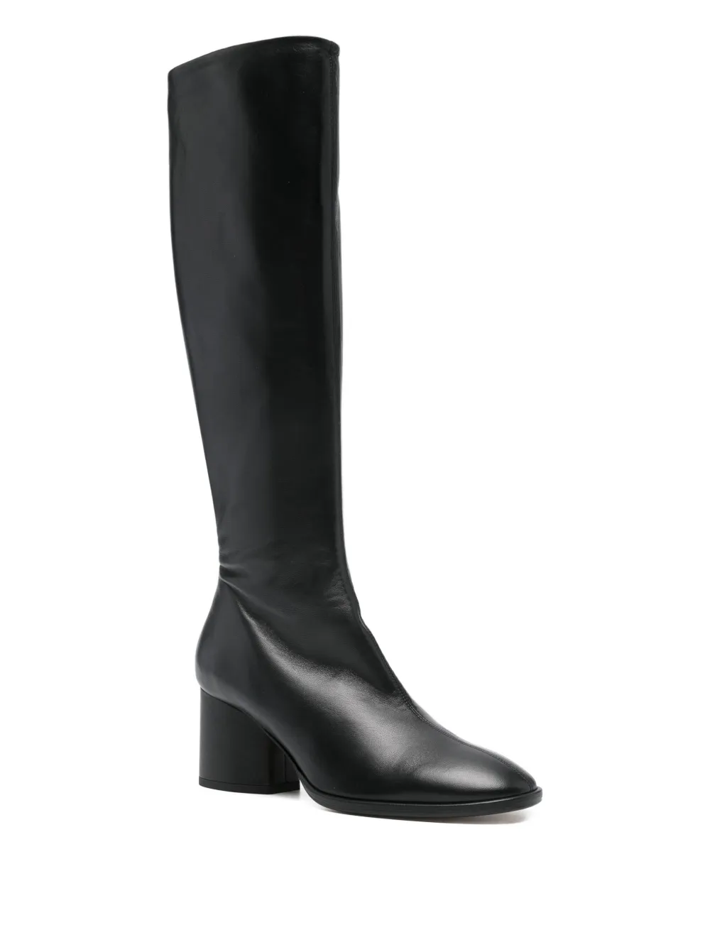 Aeyde Ariana nappa-leather block-heel boots | Knee-High Boots | Image 2