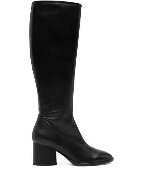 Aeyde Ariana nappa-leather block-heel boots