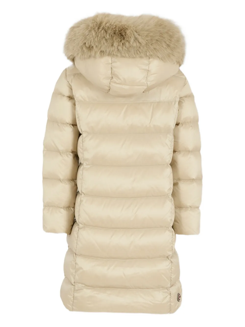 Colmar Quilted Fur-trimmed Jacket In Neutral