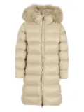 Colmar Kids quilted fur-trimmed jacket - Neutrals