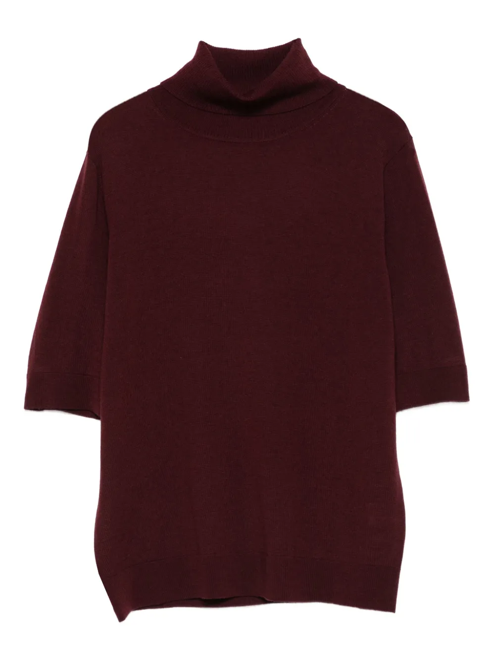 Hugenberg turtleneck short-sleeve T-shirt | Red | Image 1