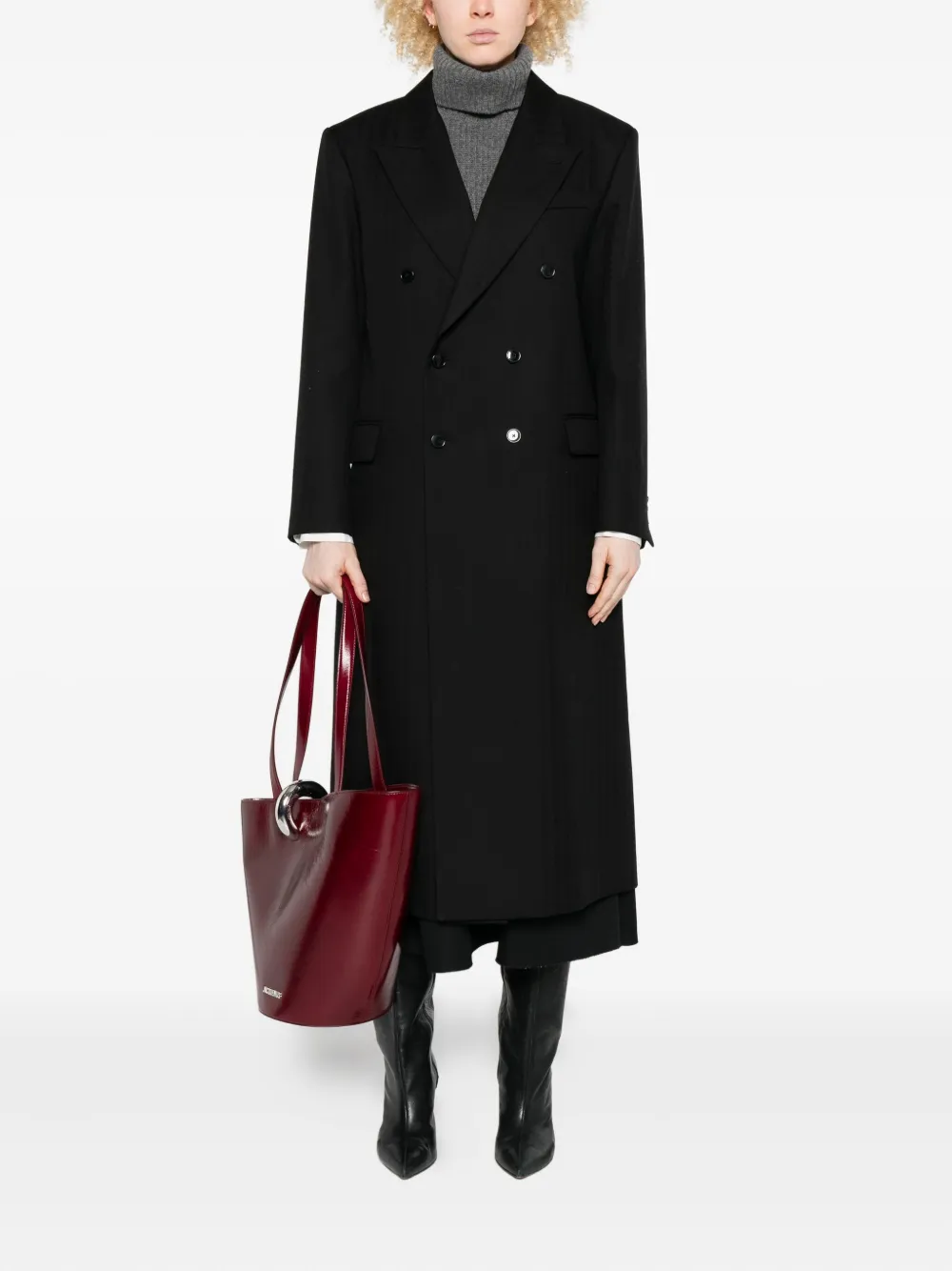 Barena double-breasted pinstripe coat | Double Breasted & Peacoats | Image 2