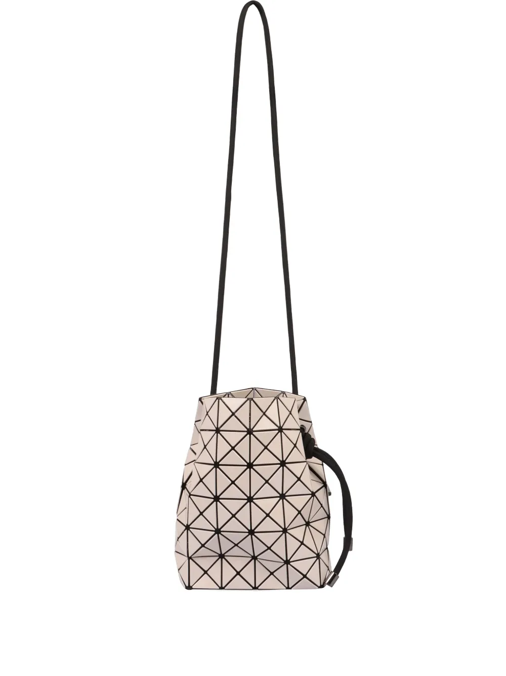 Bao Bao Issey Miyake geometric drawstring bucket bag - ニュートラル Bao Bao Issey Miyake geometric drawstring bucket bag - ニュートラル