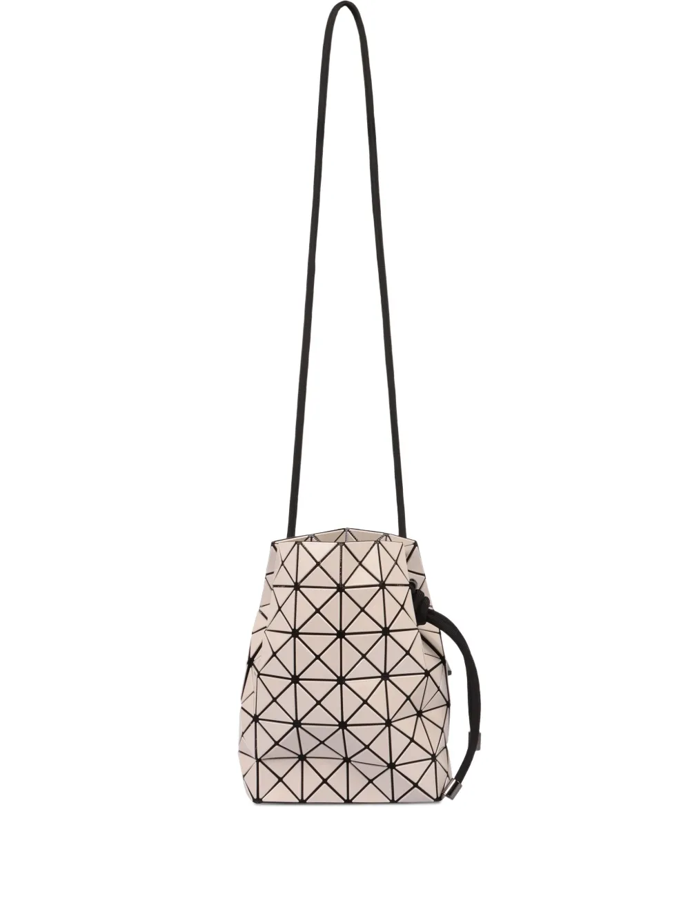 Bao Bao Issey Miyake geometric drawstring bucket bag - ニュートラル Bao Bao Issey Miyake geometric drawstring bucket bag - ニュートラル