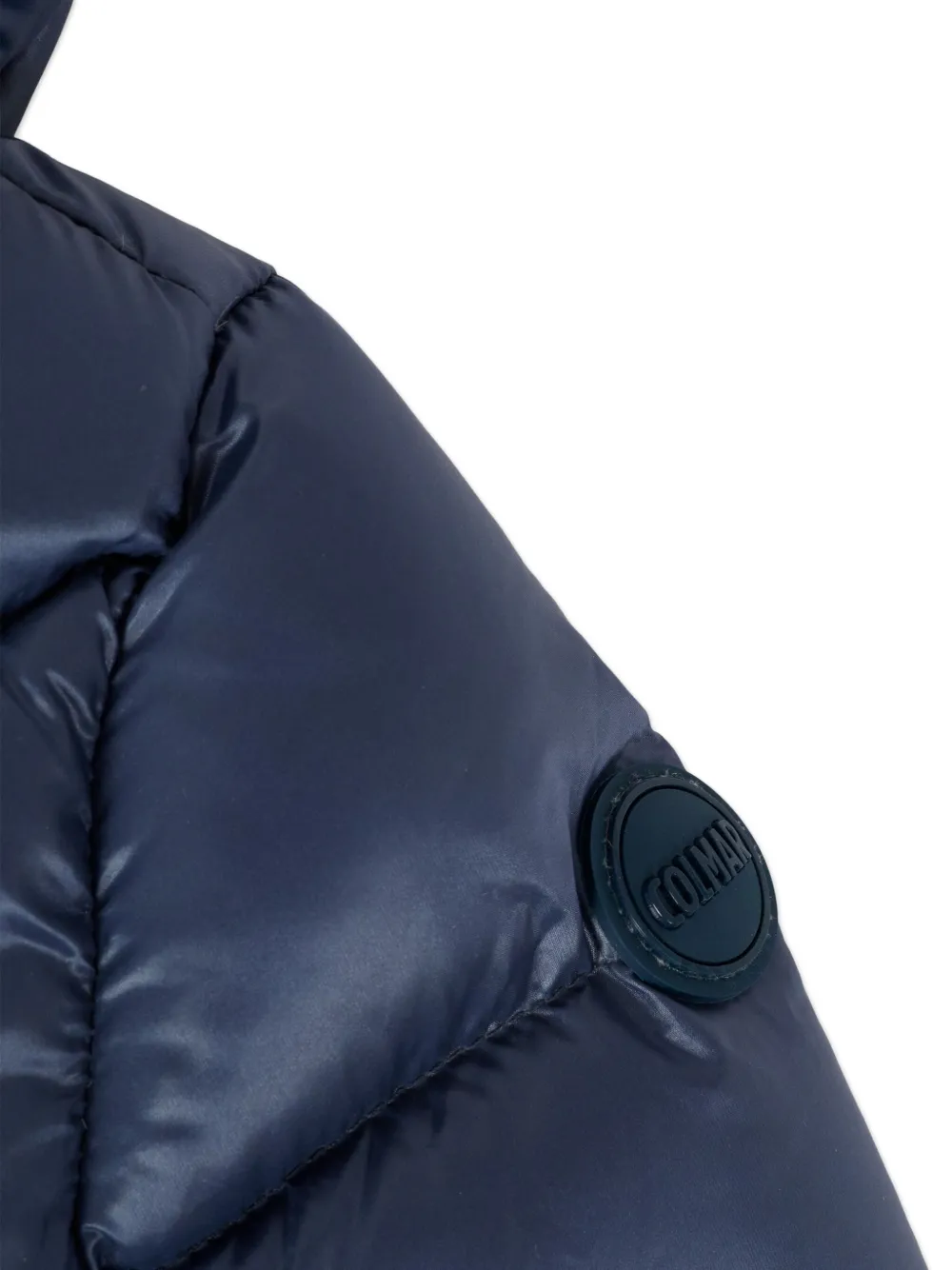 Colmar Hooded Quilted Padded Jacket In Blue