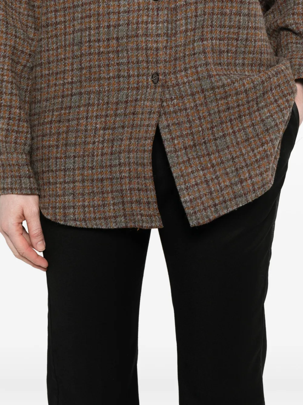 Barena Venezia Satin-trimmed Trousers In Black