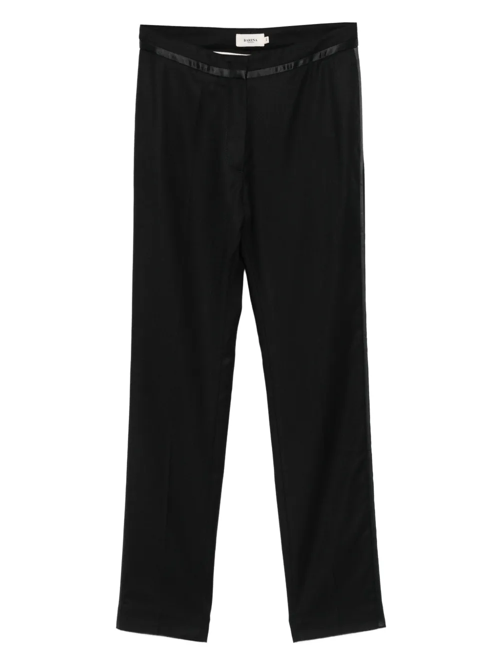 Barena satin-trimmed trousers | Black | Image 1