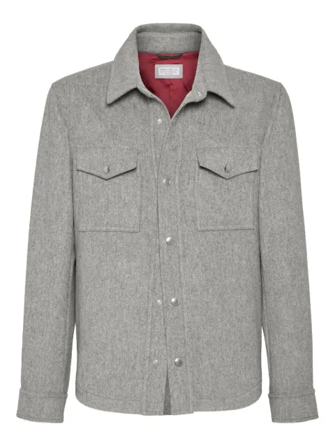 Brunello Cucinelli shirt-style pocket jacket