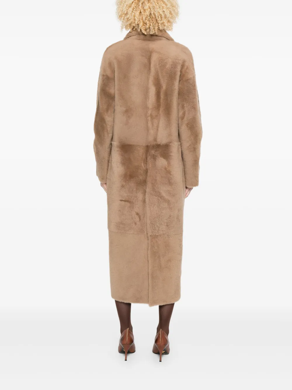 Furling By Giani Mantel Mit Eingefassten Taschen In Brown