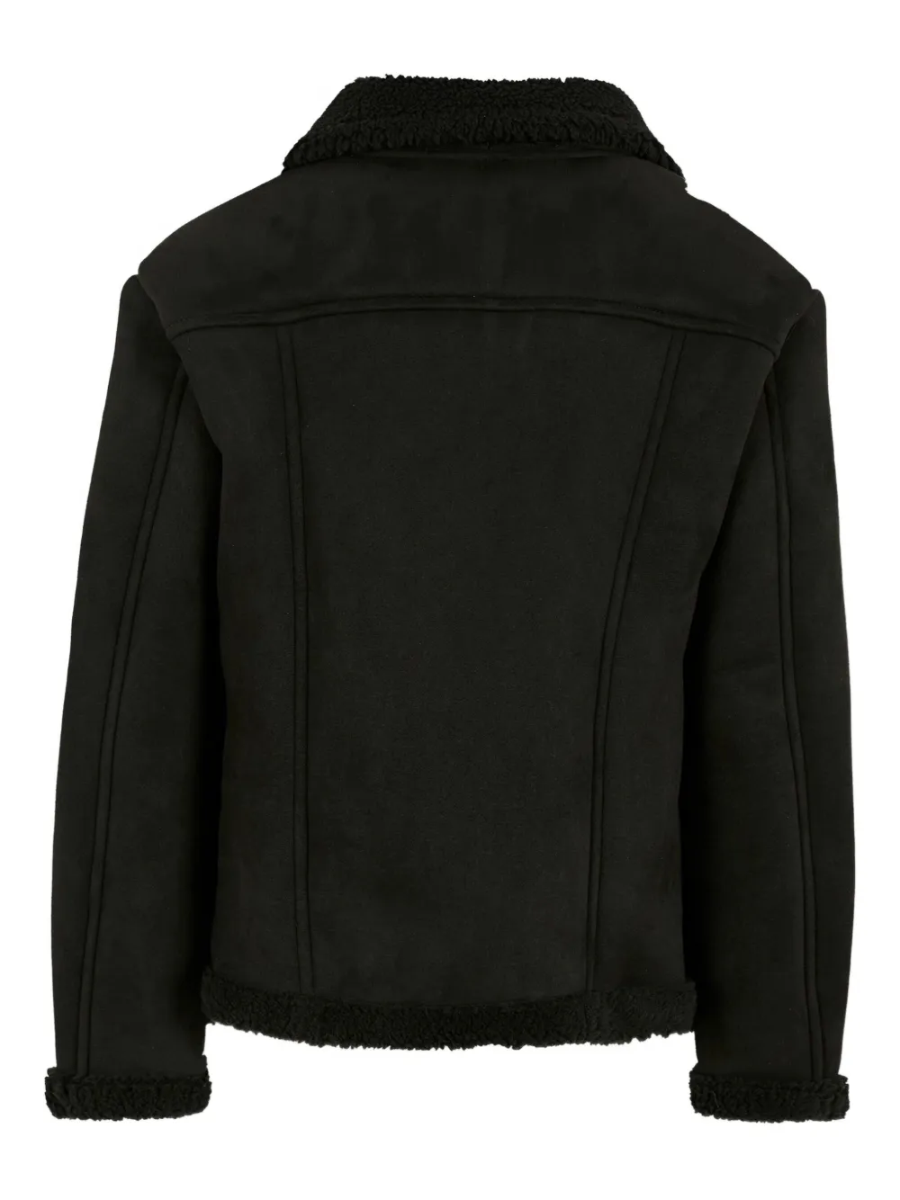 DONDUP KIDS asymmetrical-zip shearling coat | Girls Faux Fur Coats | Image 2
