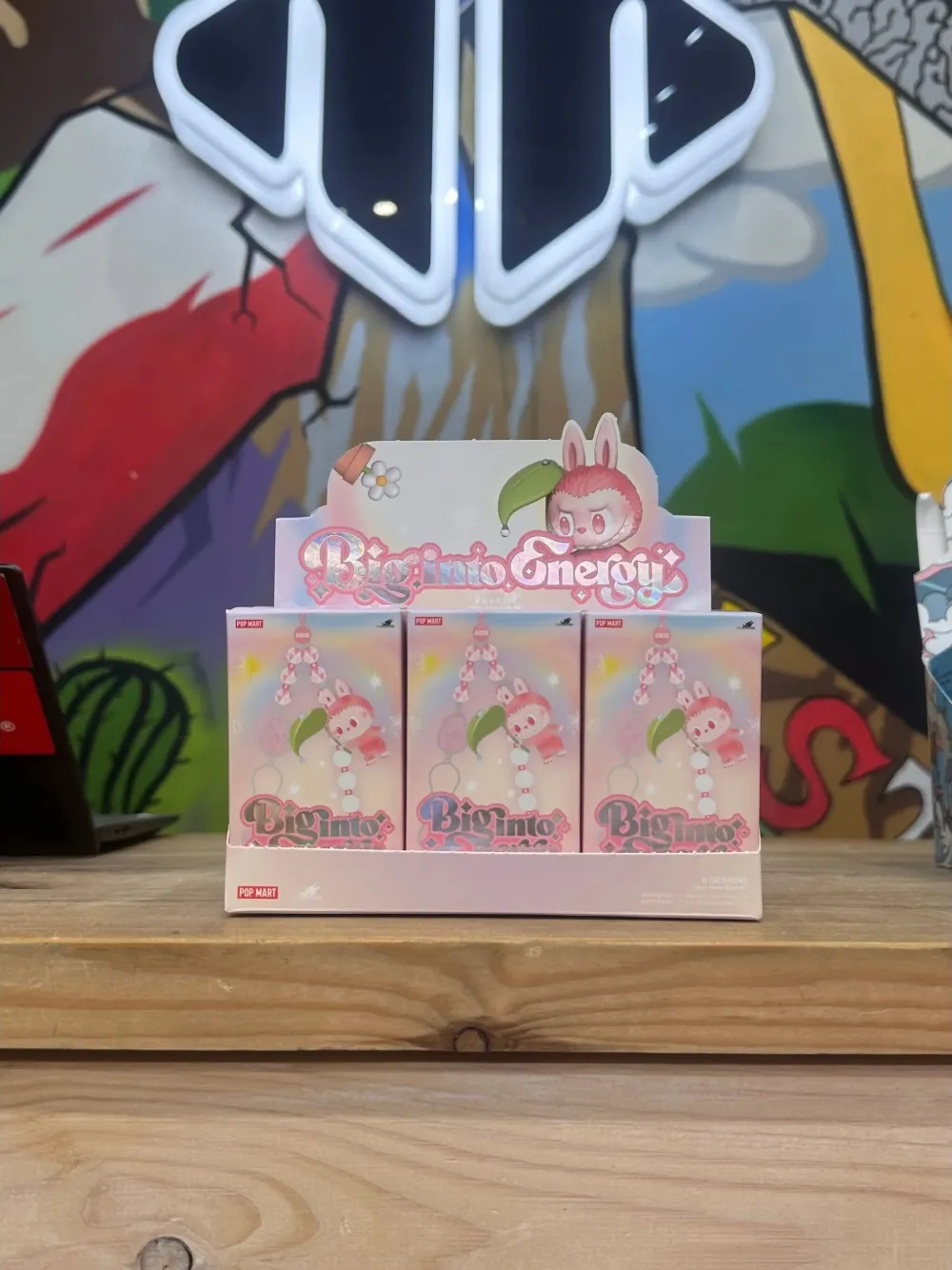 Pop Mart Labubu Monsters Big Into Energy phone charm blind box (set of six) | Homeware | Image 2