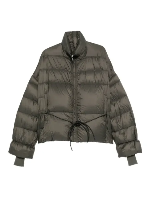 Rick Owens quilted drawstring jacket