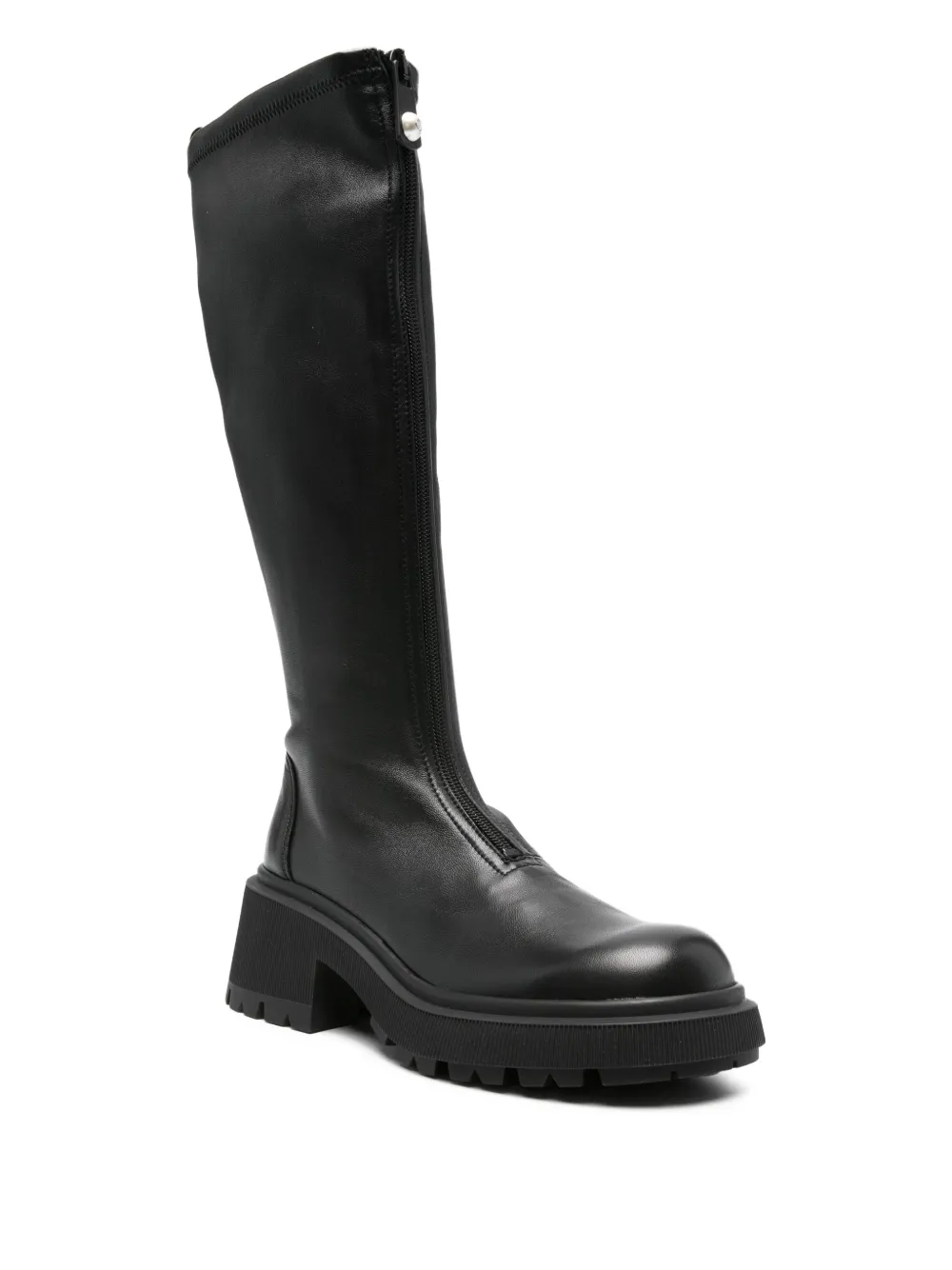 Jimmy Choo 50mm Lune boots Zwart
