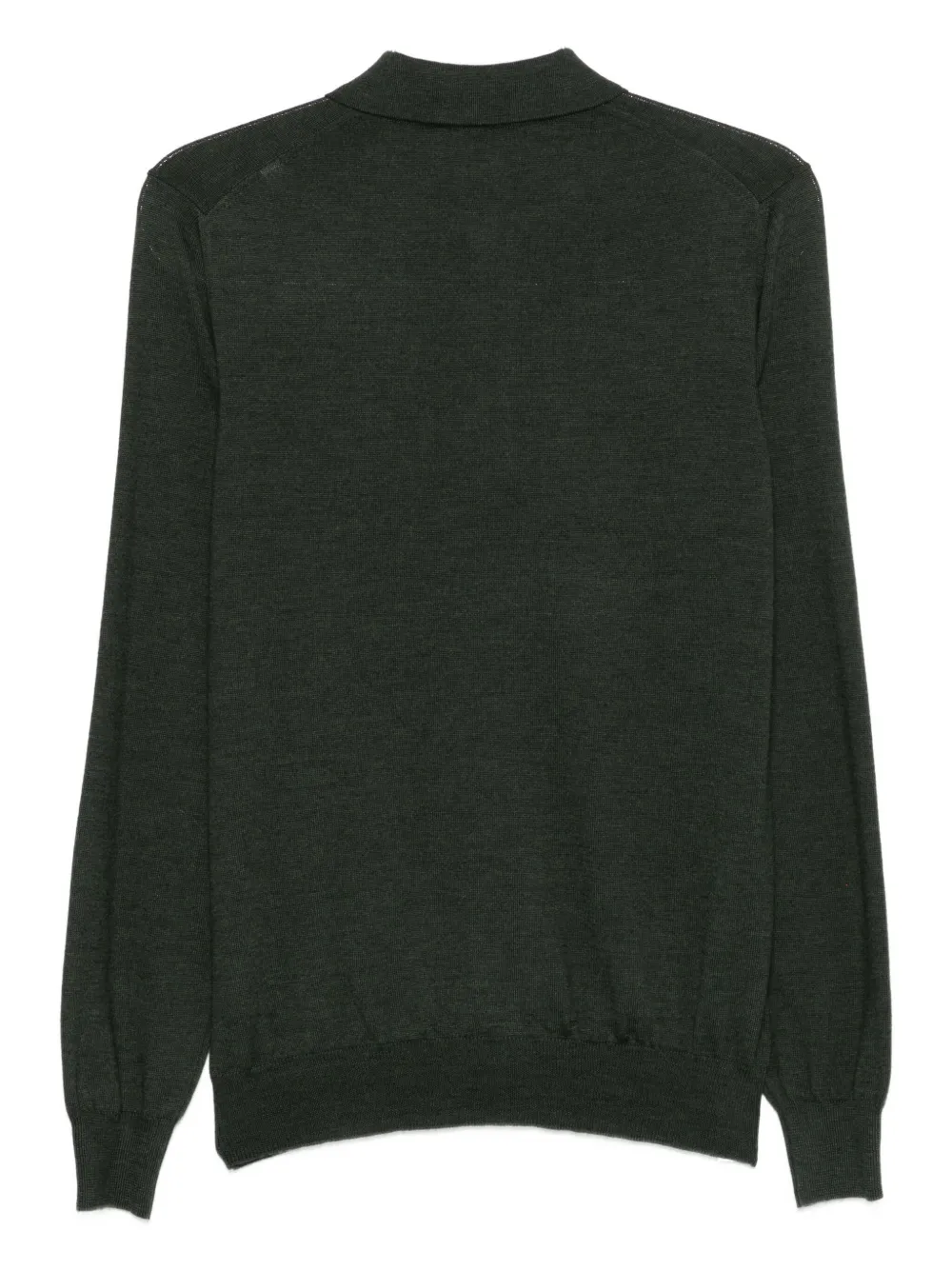 Tagliatore long-sleeve polo shirt - Grijs