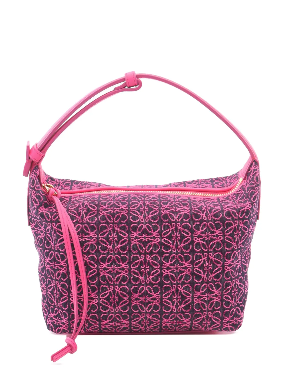 Loewe Pre-Owned 2000-2025 Small Anagram Canvas Cubi Bag handbag - ピンク Loewe Pre-Owned 2000-2025 Small Anagram Canvas Cubi Bag handbag - ピンク