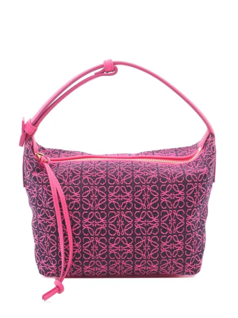 Loewe Pre-Owned 2000-2025 Small Anagram Canvas Cubi Bag handbag