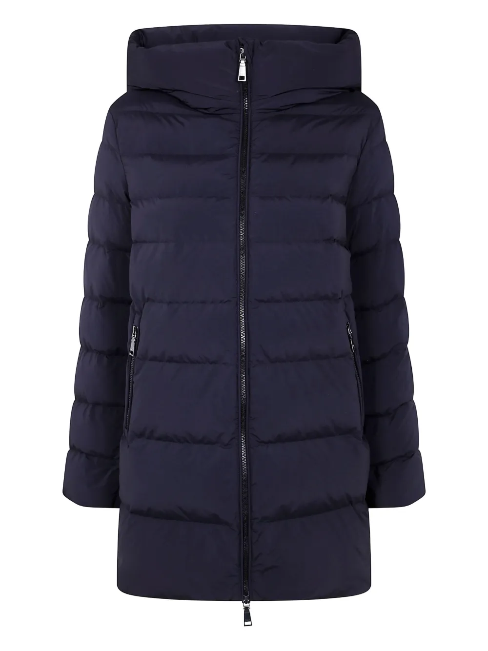 Seventy hooded quilted jacket | Blue | Image 1