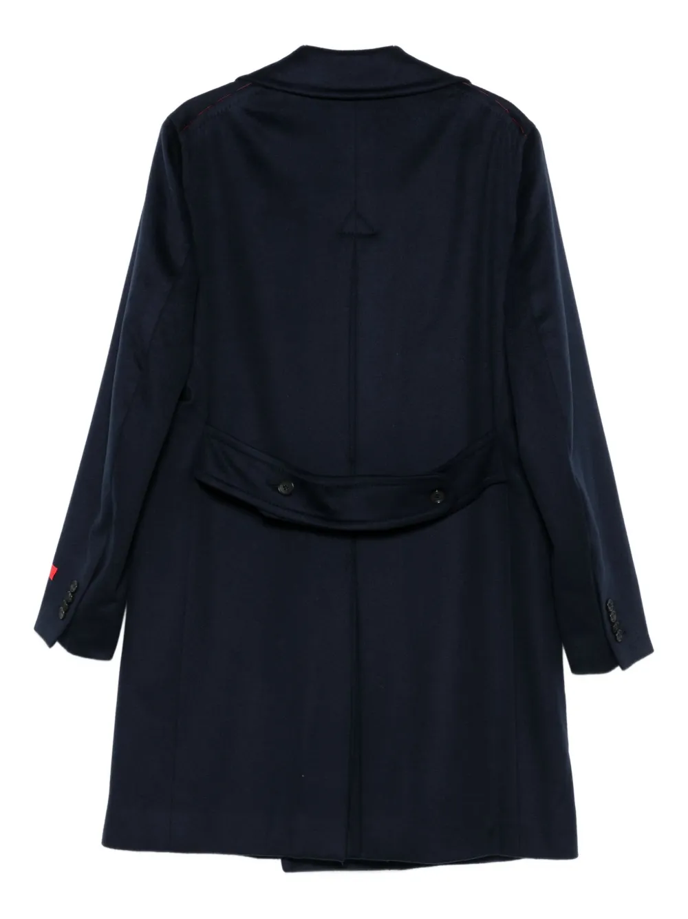 Isaia double-breasted patch-pocket coat | Double Breasted Coats | Image 2