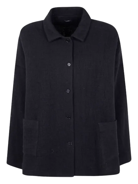 Apuntob patch-pocket button-front jacket