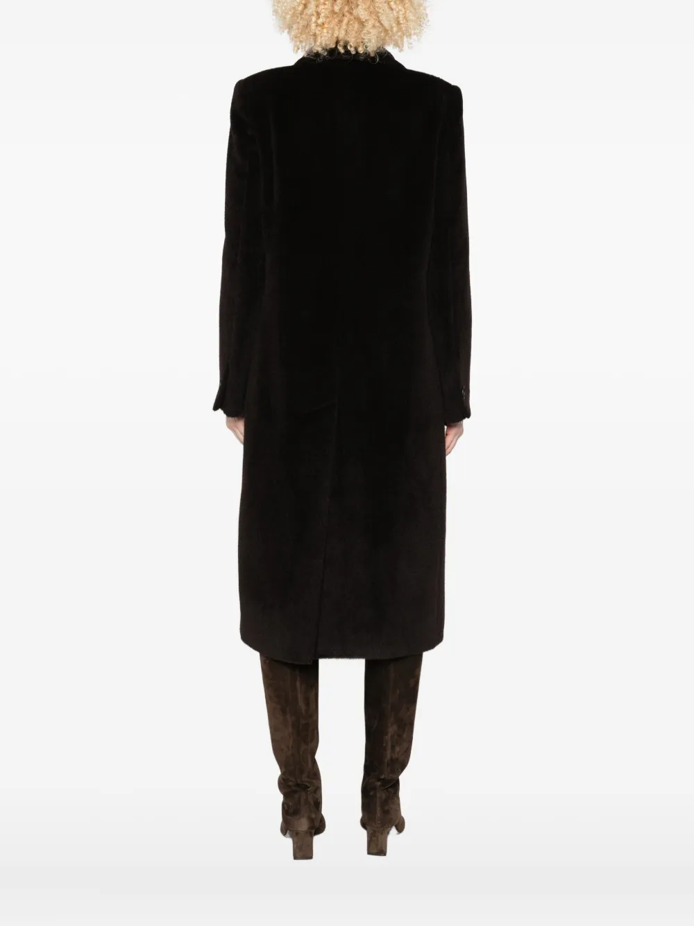 Tagliatore Jas met ceintuur Bruin