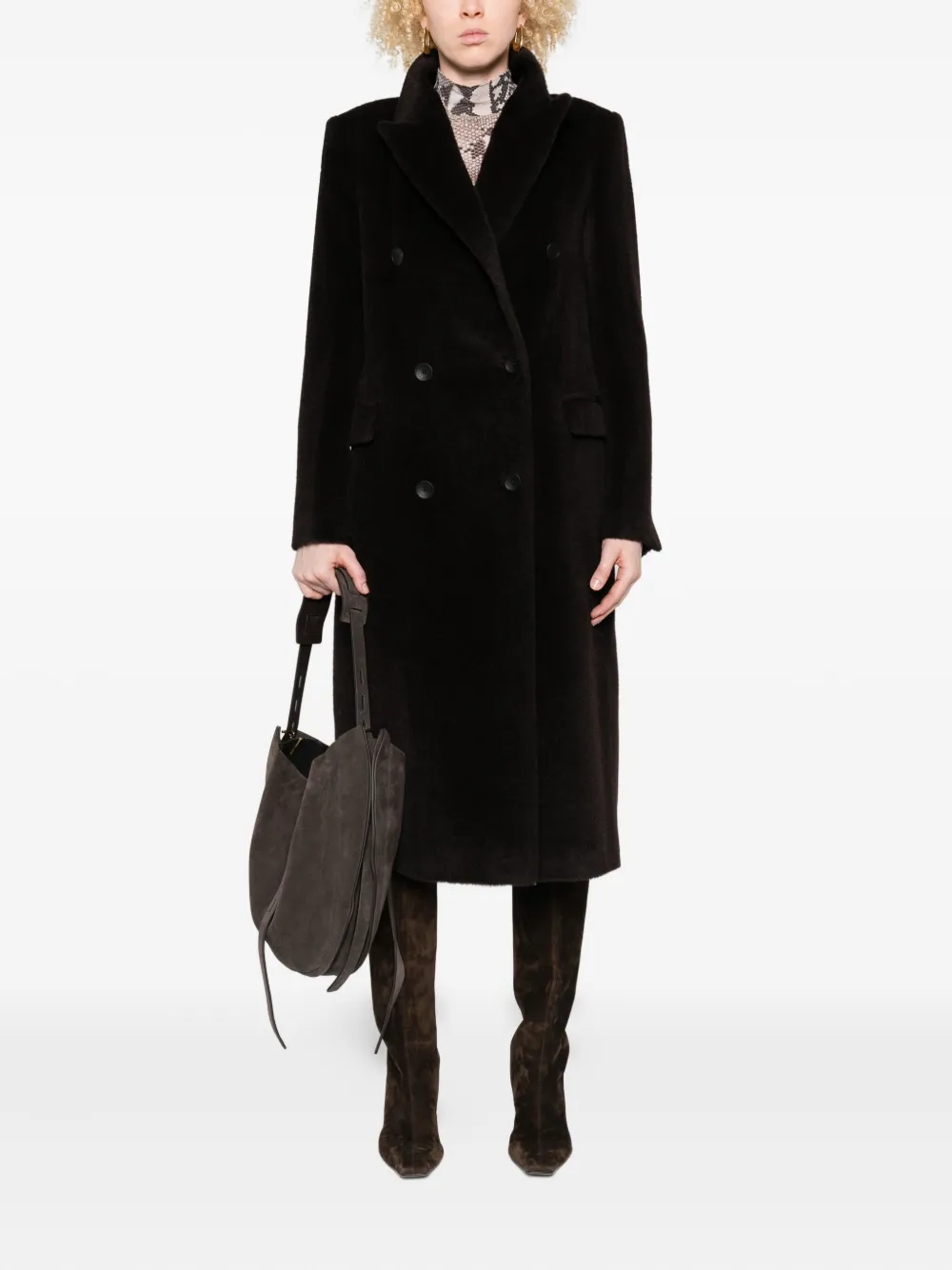 Tagliatore belted double-breasted coat | Double Breasted & Peacoats | Image 2