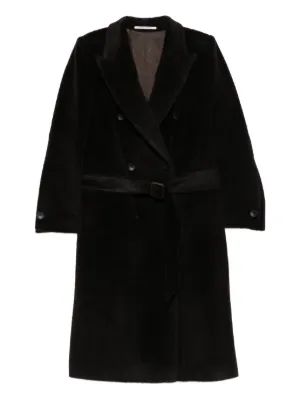 Weekend Max Mara Tempera Coat | Black | FARFETCH