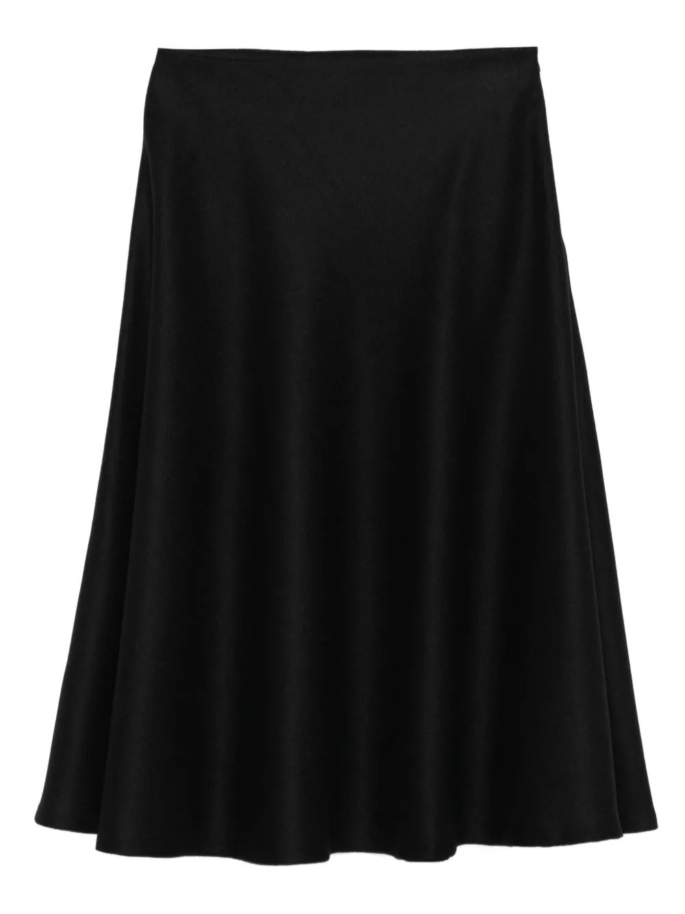 Tagliatore flared A-line midi skirt | Black | Image 1