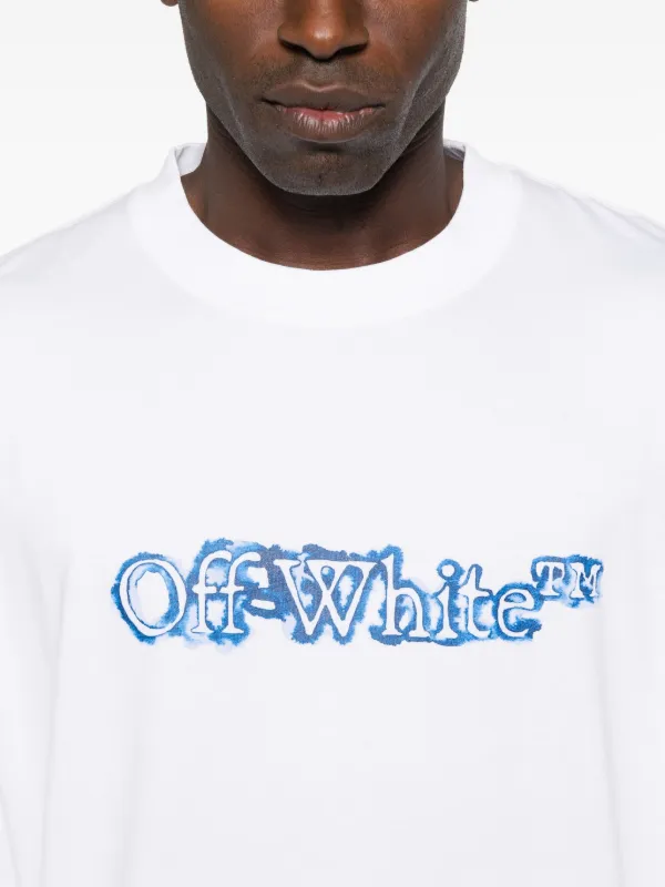 Off-White logo-print T-shirt | White | FARFETCH
