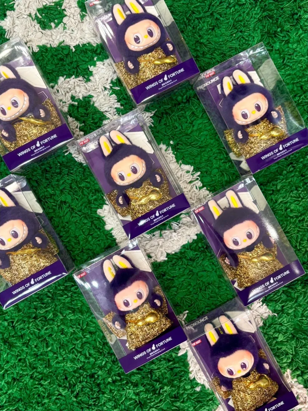 Pop Mart Labubu x Pronounce Wings of Fortune Vinyl Plush keyring | Homeware | Image 2