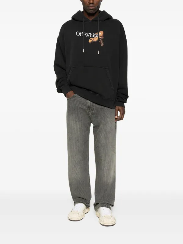 Off-White Cupid Arrow Hoodie | Black | FARFETCH