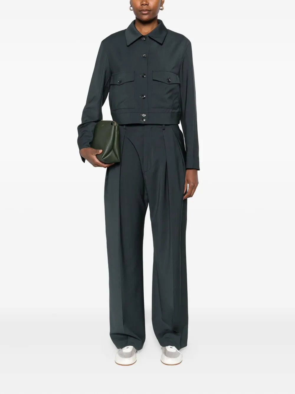 Barena button-fastening flap-pocket jacket | Cropped Jackets | Image 2