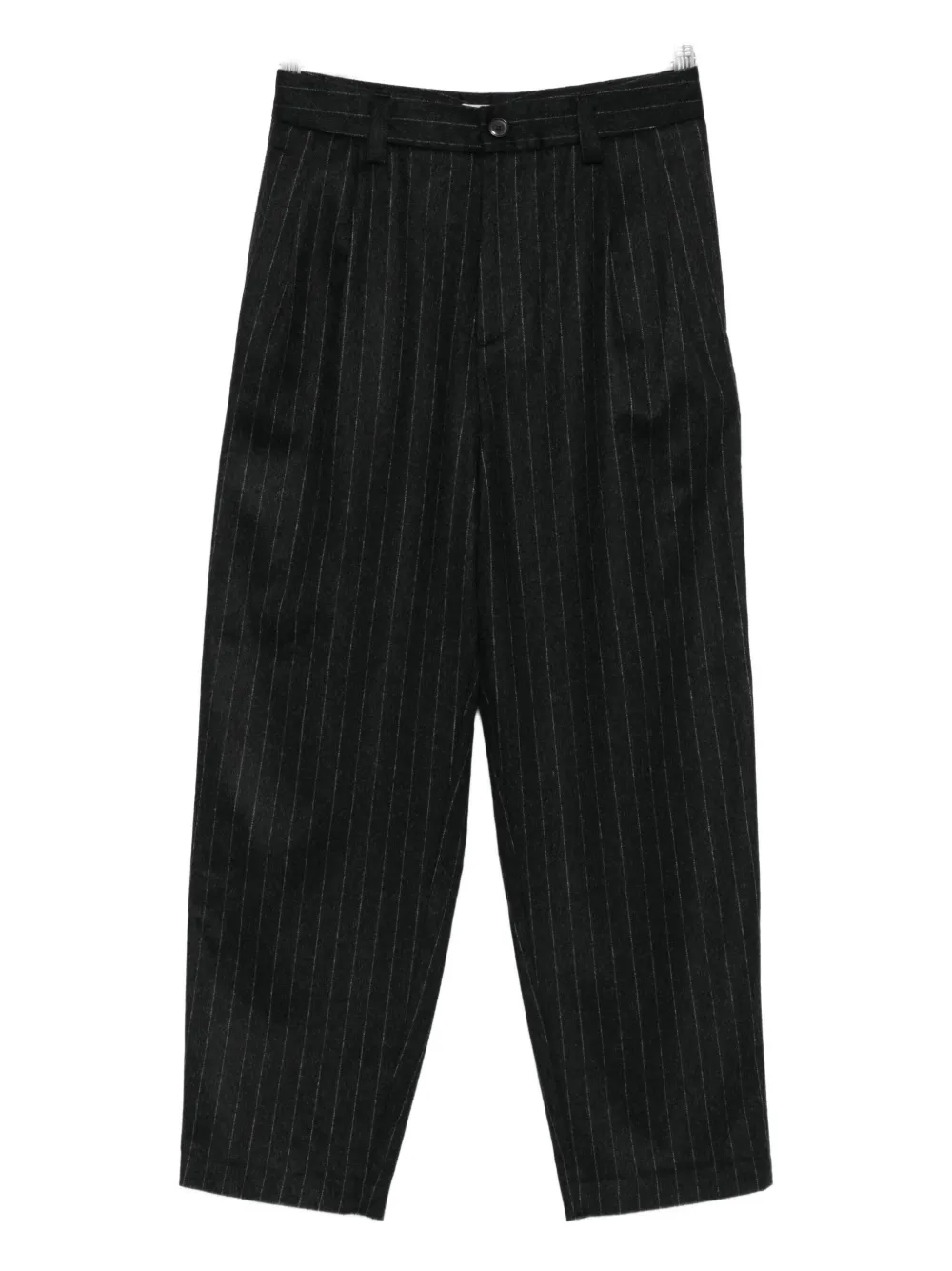 Barena Venezia Pinstripe Pleated Trousers In Gray