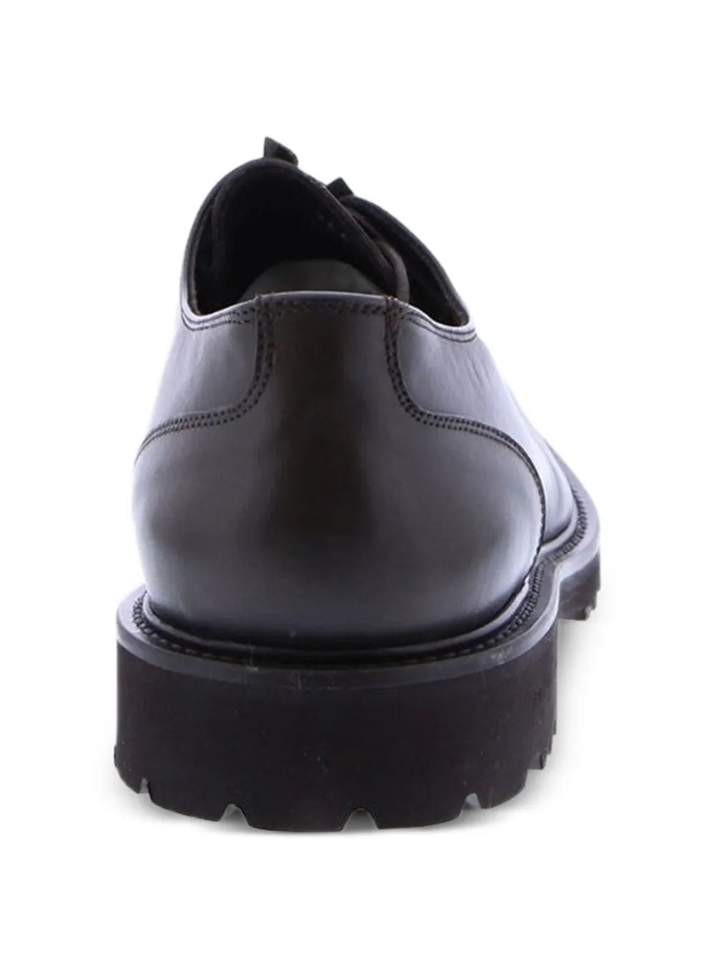 Fratelli Rossetti leather lace-up derby shoes Black