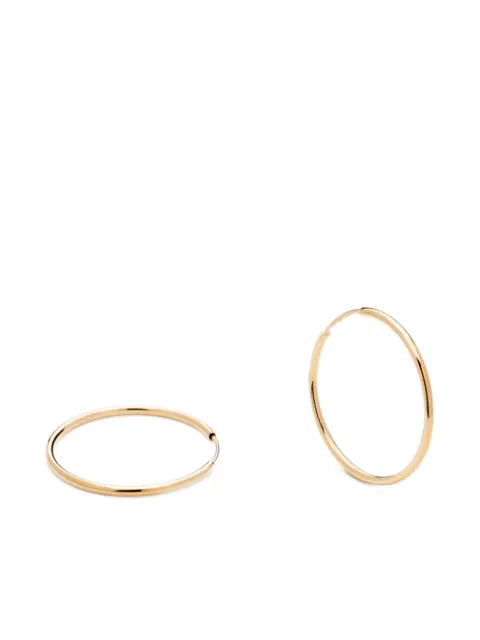 We by WHITEbIRD 14K yellow gold small Yvette Paulette earrings