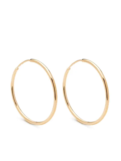 We by WHITEbIRD 14K yellow gold small Yvette Paulette earrings