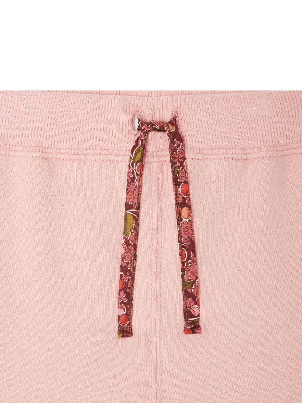 Bonpoint Broek met kersen-patch Roze