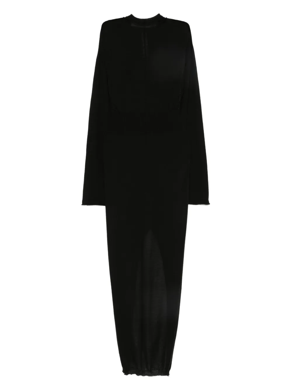 Rick Owens vestido con capucha | negro | Image 1