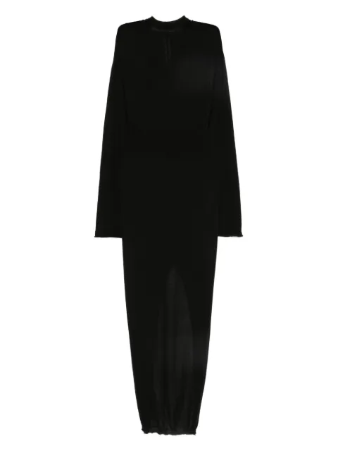 Rick Owens hooded wool dress