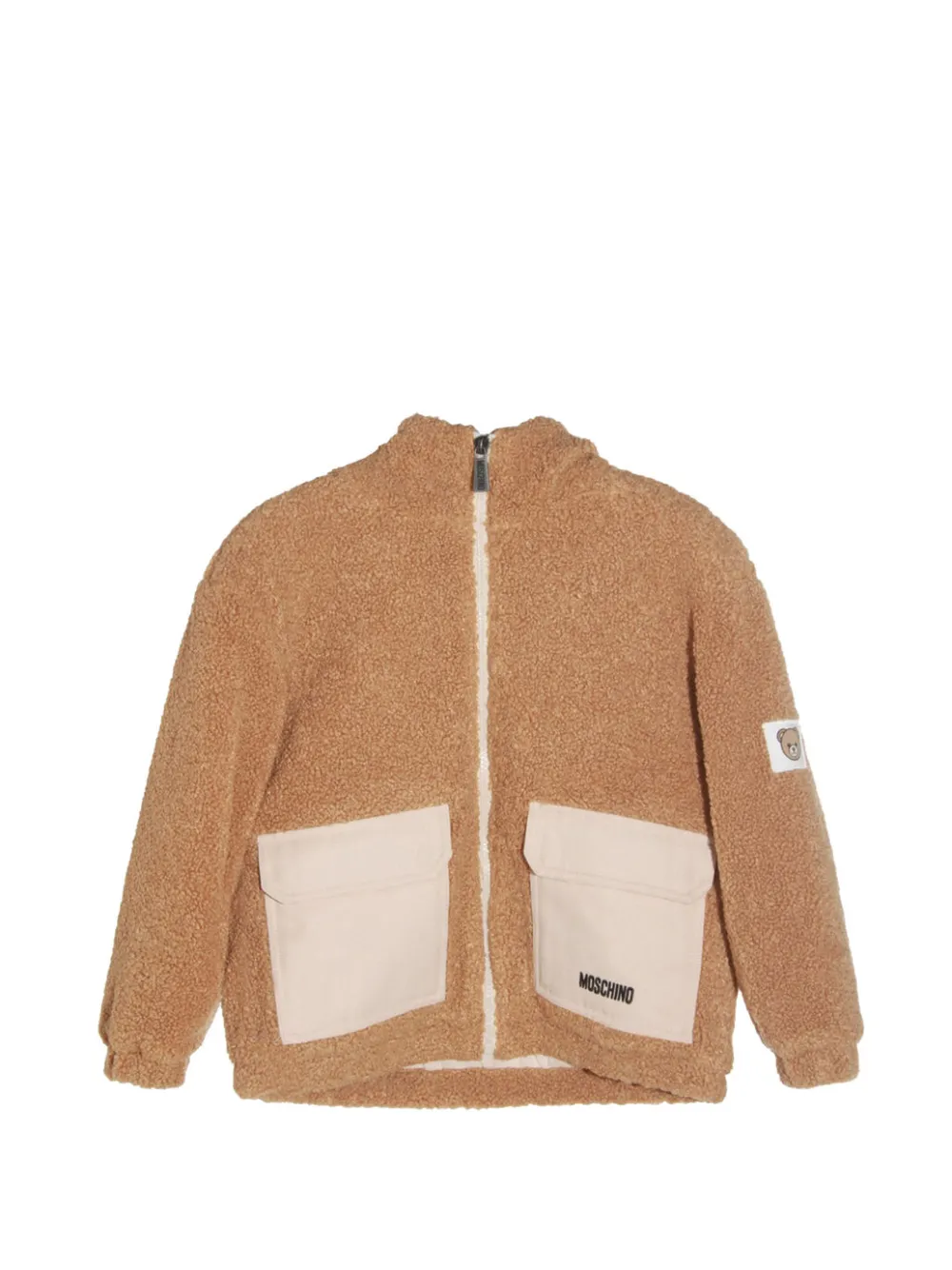 Moschino Kids Giacca con tasche - Marrone