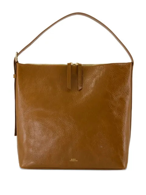 A.P.C. bolsa de hombro con asa en el tope