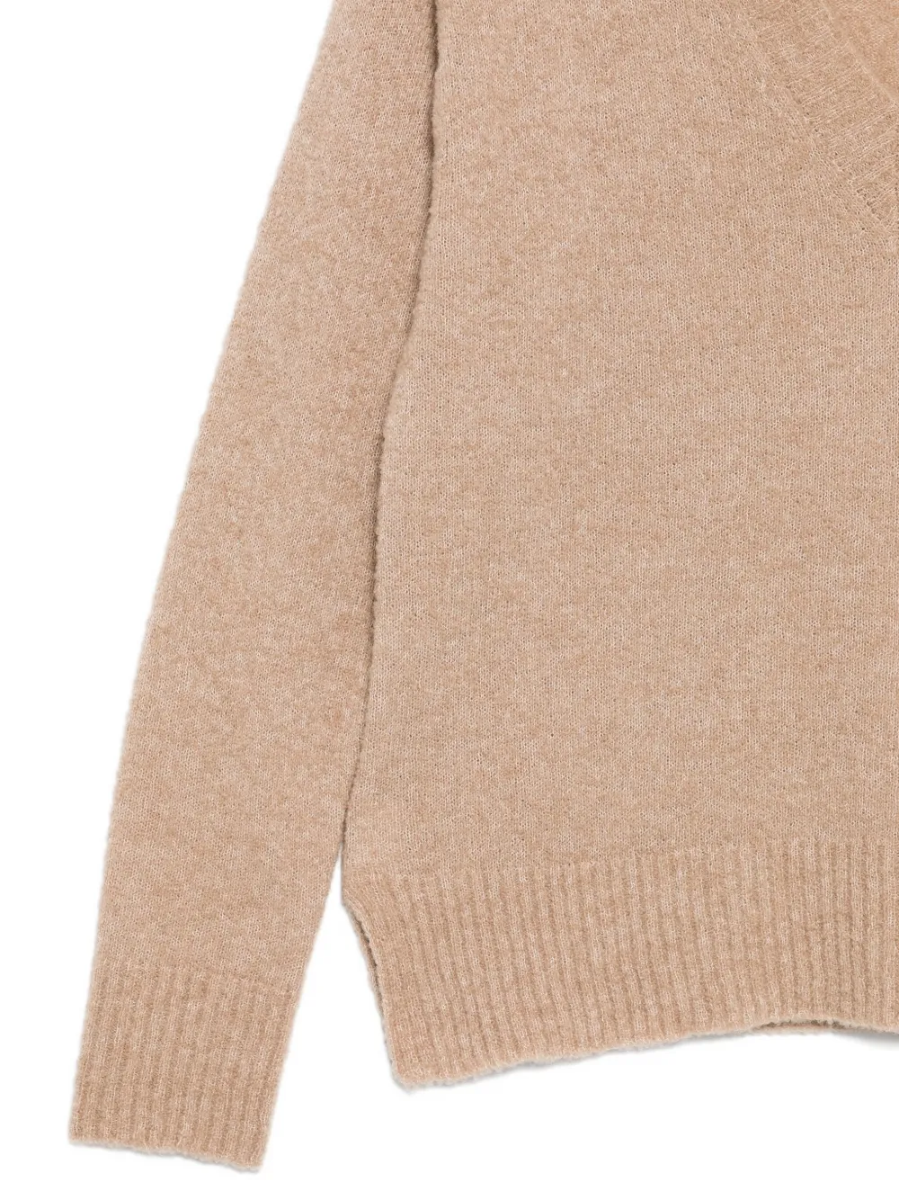 DONDUP Sweater met V-hals Bruin