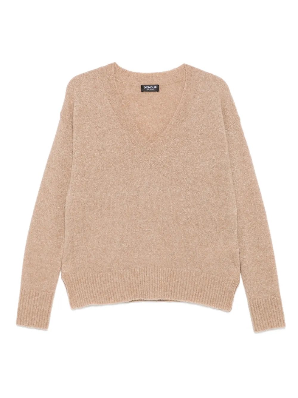 DONDUP V-neck wool sweater | Brown | Image 1
