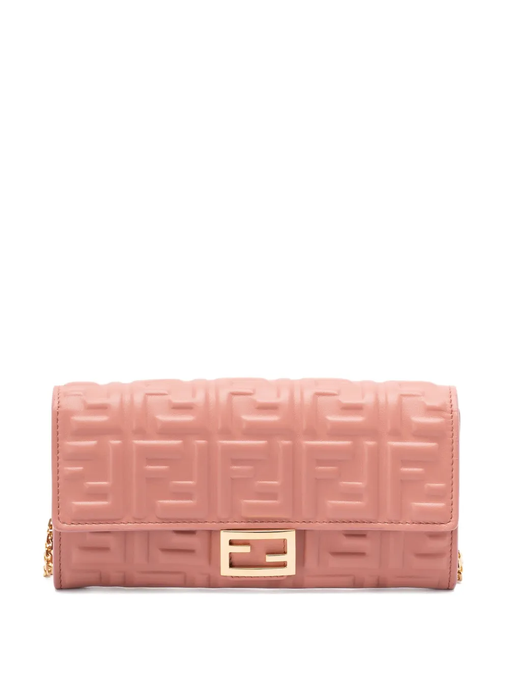 FENDI FF-logo quilted mini bag | Pink | Image 1