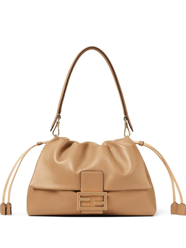 Fendi Mamma Baguette Large Bag in Brown