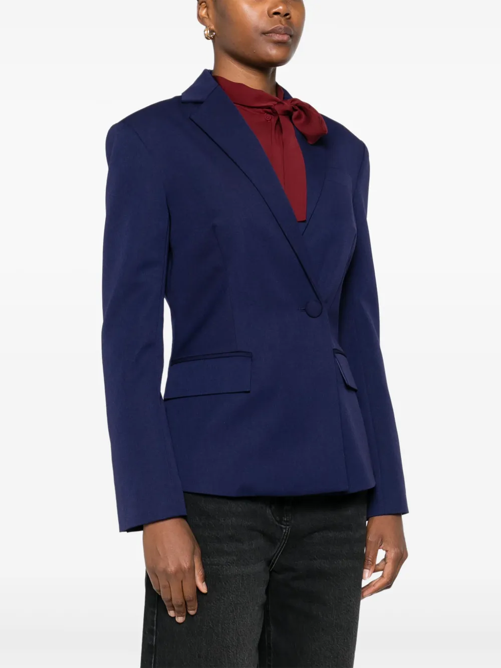Patrizia Pepe Blazer met knopen Blauw