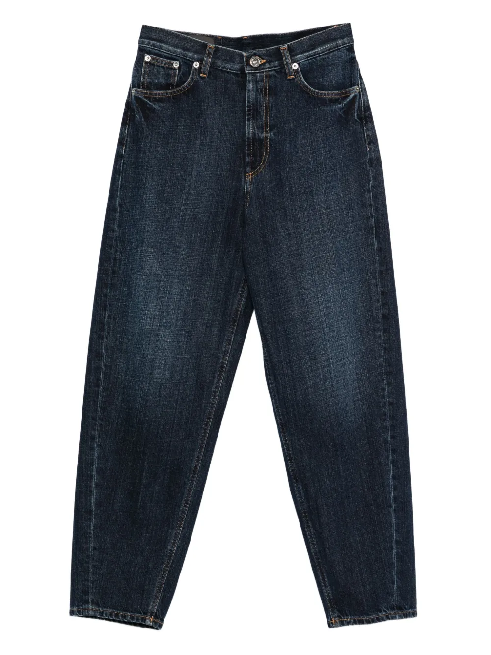 DONDUP high-waisted straight-leg jeans | Blue | Image 1
