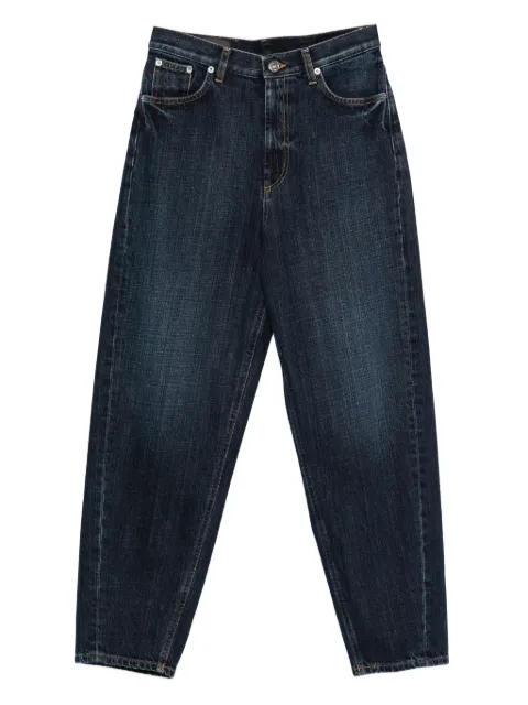 DONDUP high-waisted straight-leg jeans