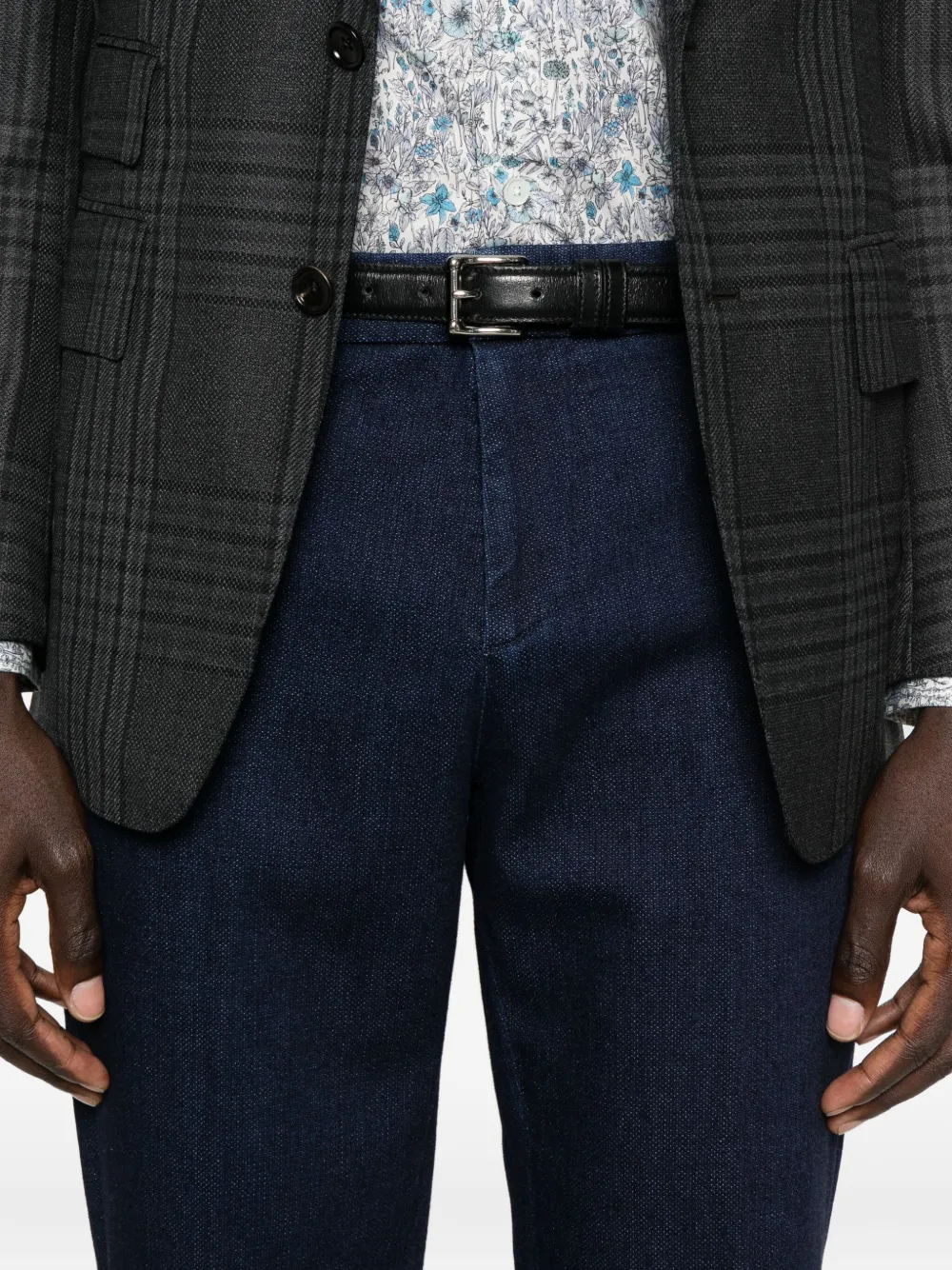 Dondup Cotton Trousers In Blue