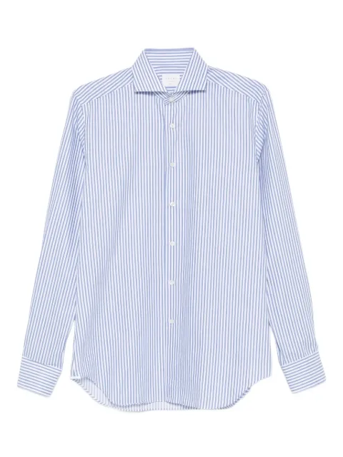 Xacus striped cotton shirt